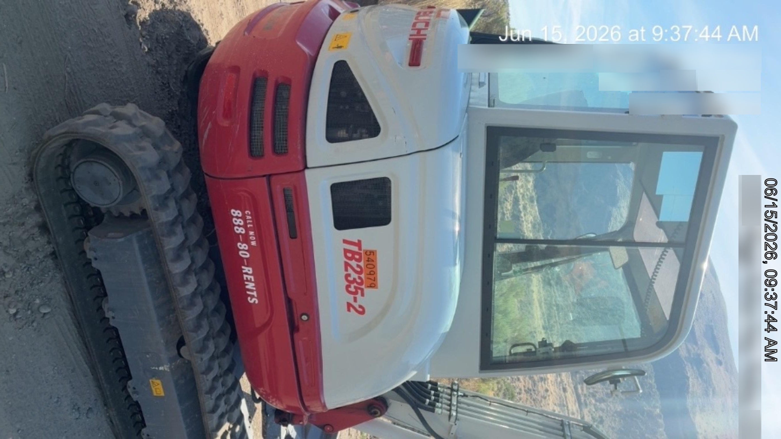 2025 TAKEUCHI TB235-2CR