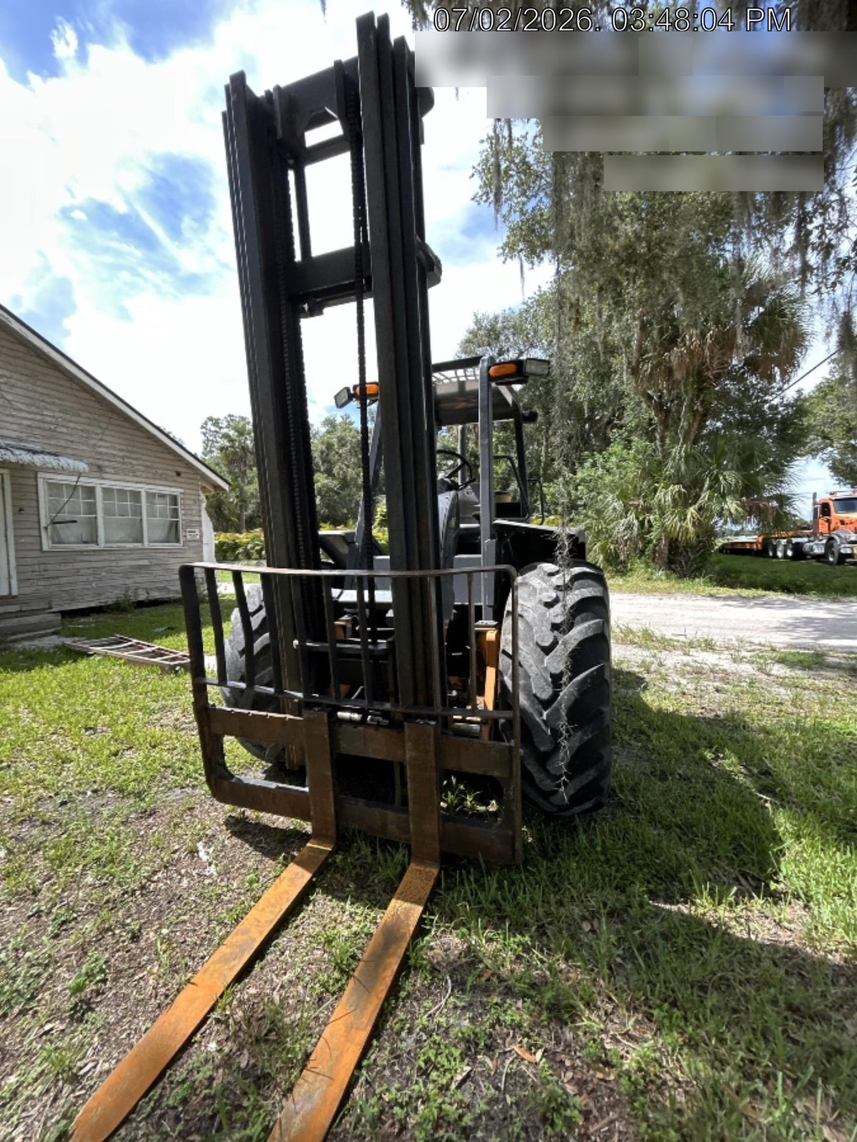 2018 CASE 586H