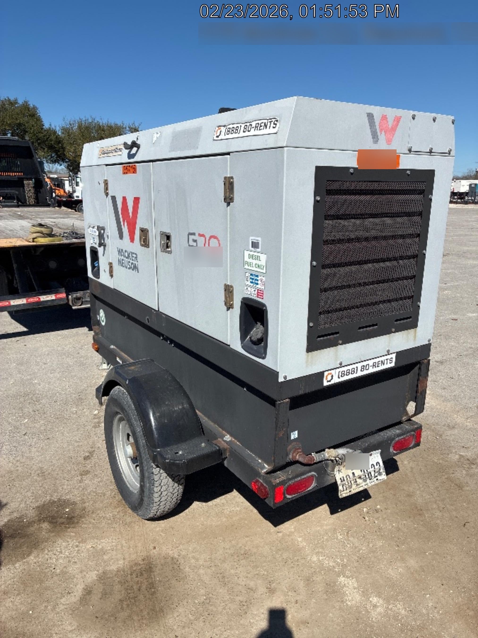 2019 WACKER NEUSON G70