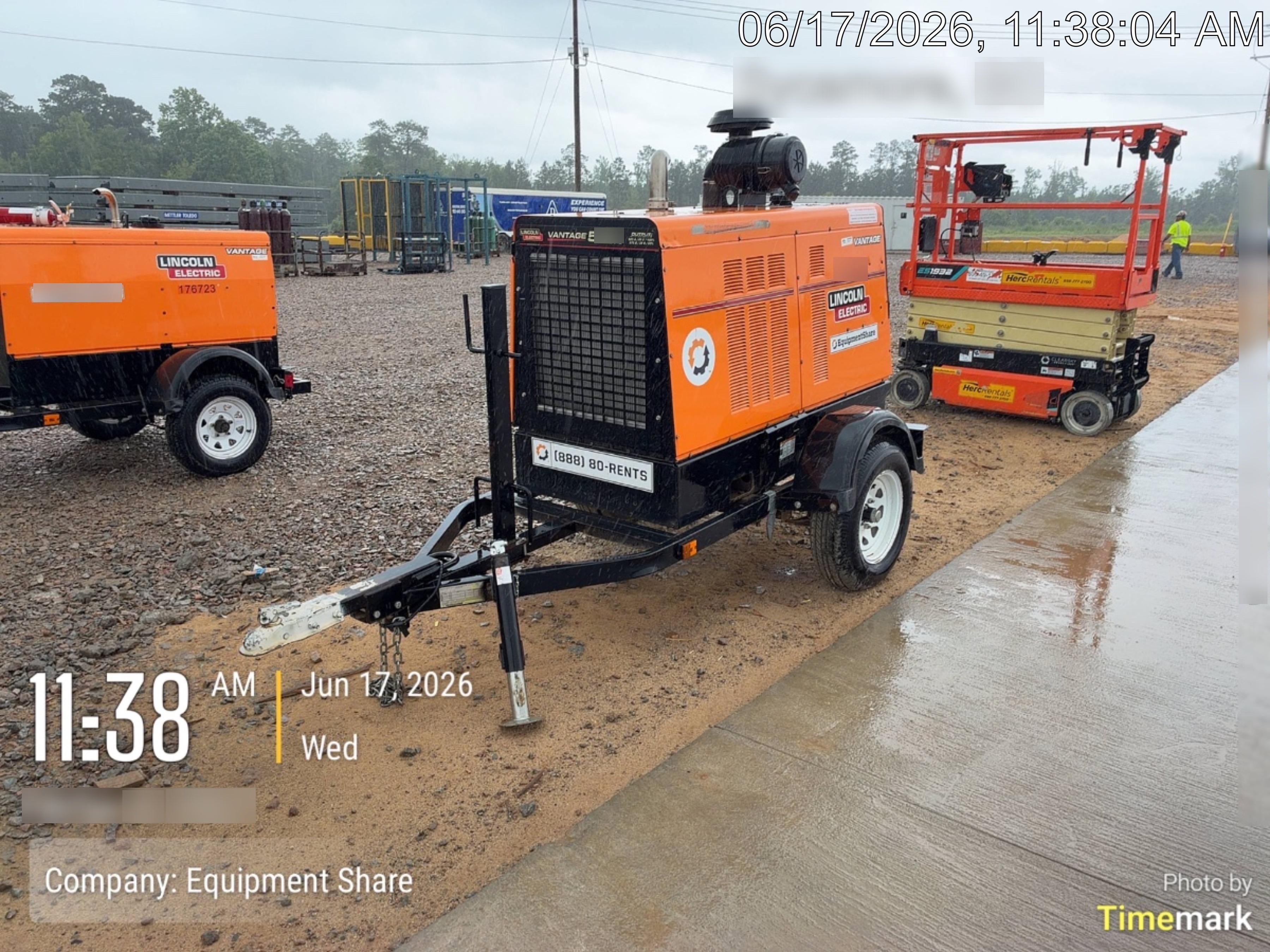 2022 Lincoln Electric Vantage 549X Crosslink Technology, Trailer Mounted, ES Decals, T3