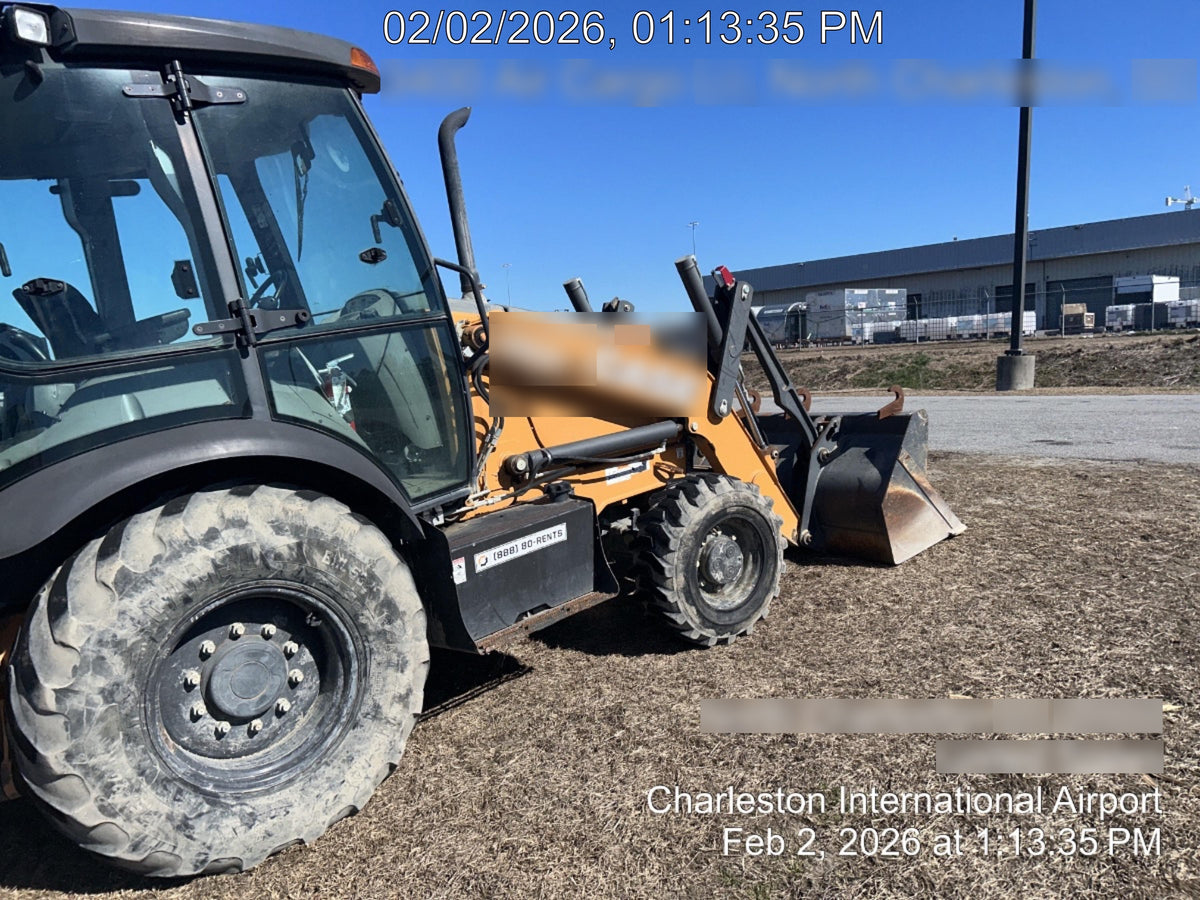 2020 Case 580N EP - Extendable Backhoe Cab/Heat/Air, 4WD, Extendable Stick, Pilot Controls, 2 Way Hydraulics, Ride Control, TAG Manual QC