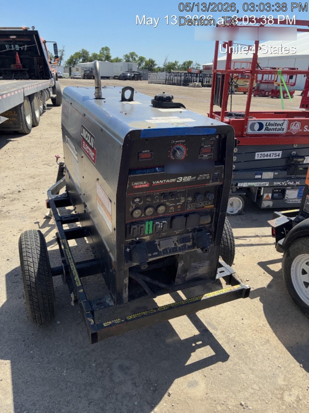 2021 Lincoln Electric Vantage 322 Ready Pak 3