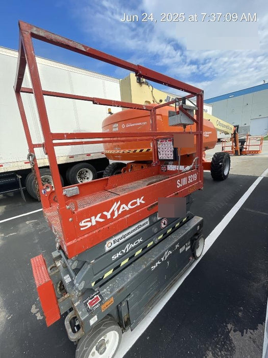 2016 Skyjack SJIII-3219 Standard Rental Specs