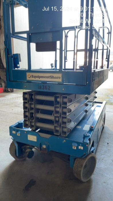 2018 Genie GS-3246 Genie GS-3246 w/Folding rails, Full height swing gate