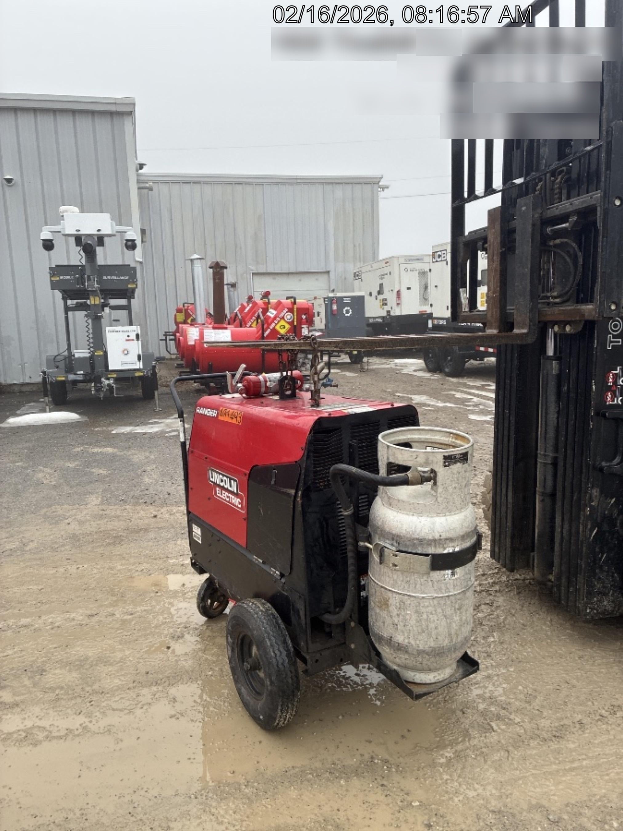 2024 Lincoln Electric Ranger 305 LPG Ranger 305 LPG, Undercarriage, Tank Holder & Strap, 10kw AC Gen, 25hp Kohler LPG Eng