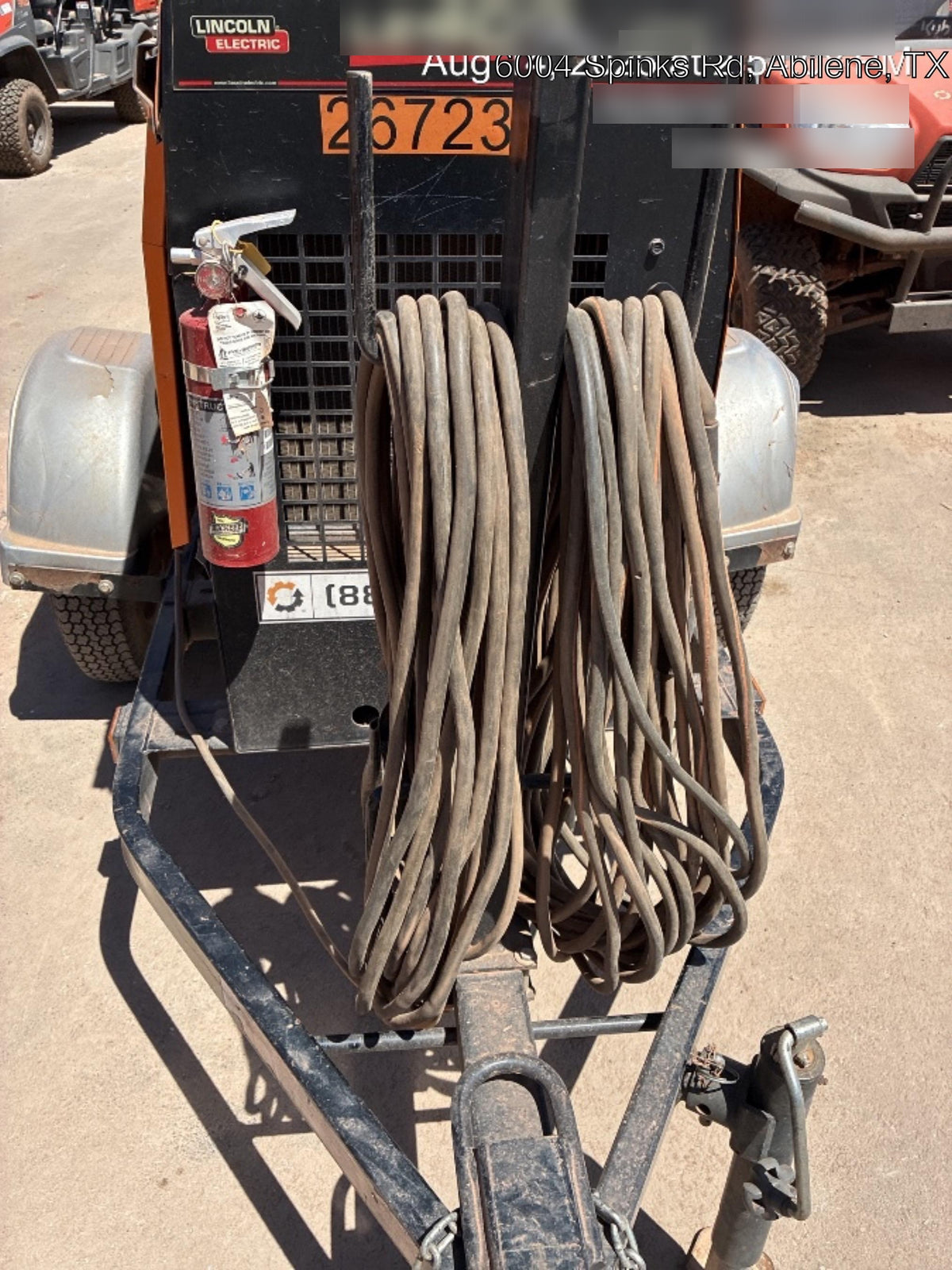 2022 Lincoln Electric LE400 Kubota V1505, Trlr, Cable Rack, Light Kit, ES Decals, T3