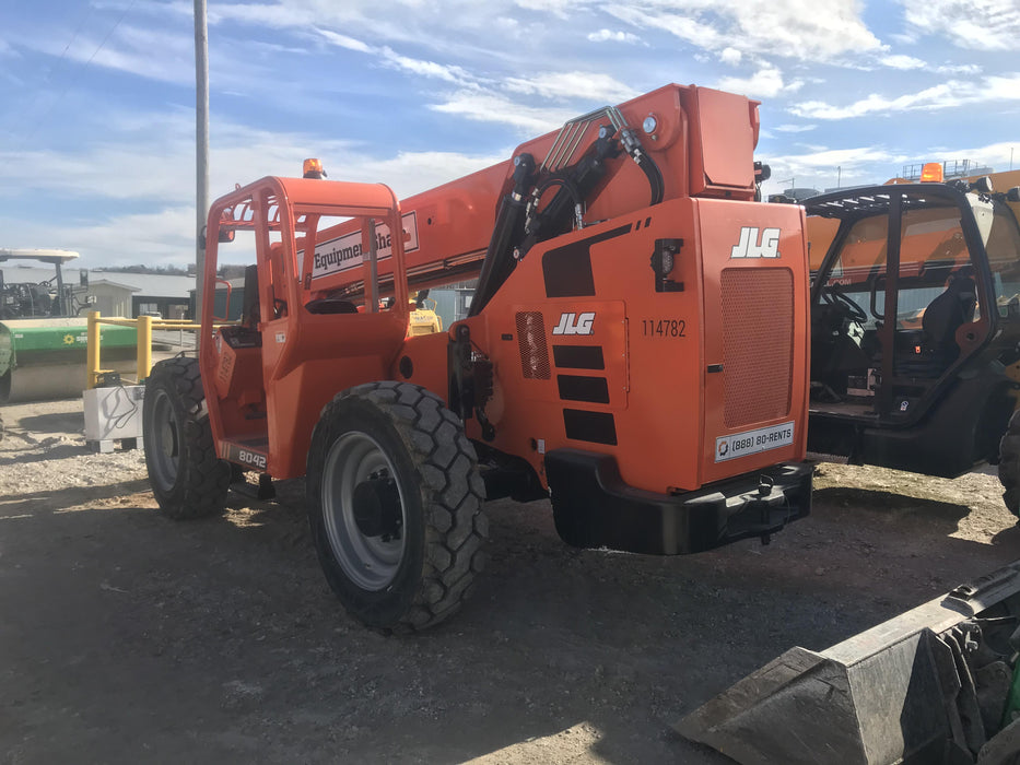 2020 Skytrak 8042 74 Hp, FF Tires, Work Lights, Beacon, Aux Hydraulics, Back up Alarm, Lifting Eye, ES Decals