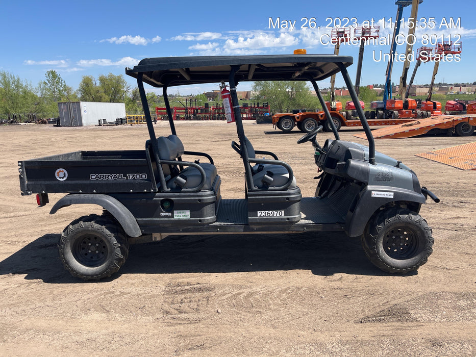 2022 Club Car CA1700D Canopy, Diesel, 4 Passenger