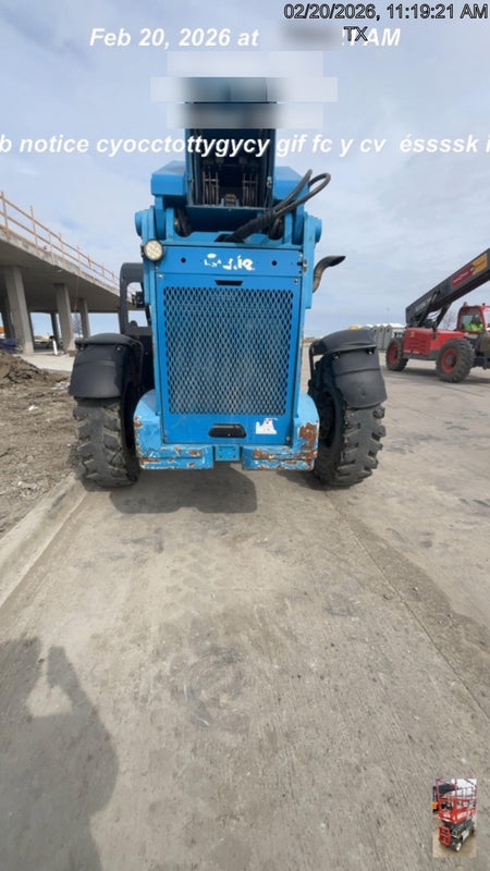 2017 Genie GTH-1056 Open Cab/Solid Tires