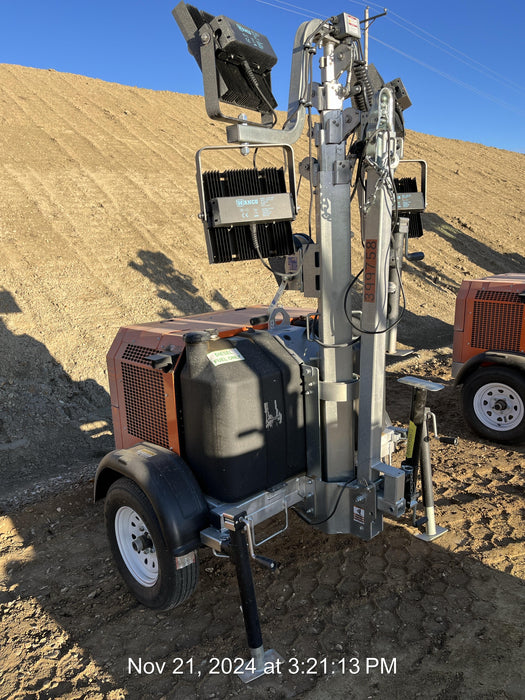 2024 Wanco WLTT-4MM4K Diesel, Deep Sea Controller, Shore Power Plug, Auto Start, (4) 350W LED Floodlights, 4kW Generator, 60 Gal Fuel Tank, 2" Ball, T3