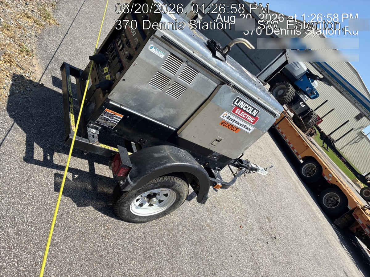2024 Lincoln Electric LE400 Kubota V1505, Trlr, Cable Rack, Light Kit, ES Decals, T3