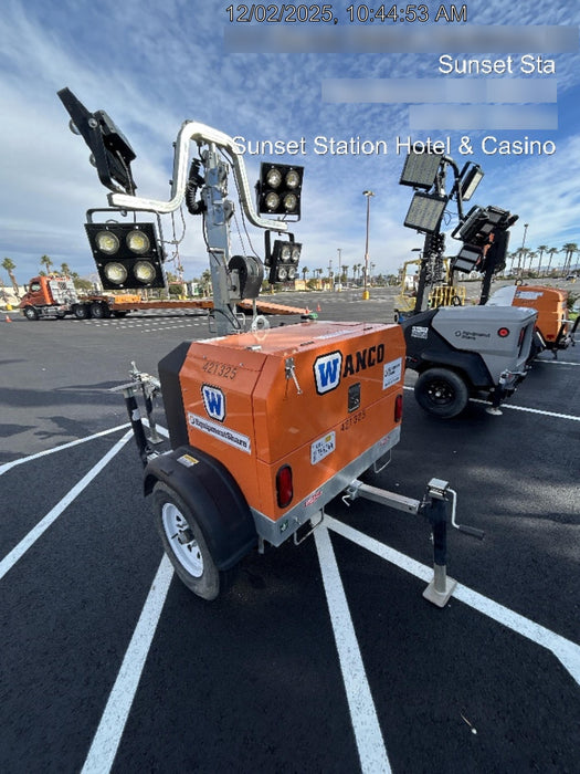 2024 Wanco WLTT-4MM4K Diesel, Deep Sea Controller, Shore Power Plug, Auto Start, (4) 350W LED Floodlights, 4kW Generator, 60 Gal Fuel Tank, 2" Ball, T3