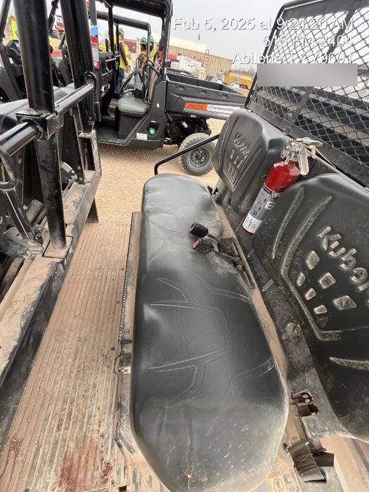 2019 Kubota RTV-X1140W-H 4WD, LED Strobe, Windshield Tempered Glass, Plastic Canopy, Wire Harness Kit, Backup Alarm