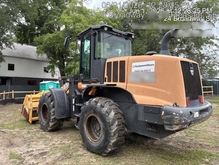 2018 Case 621G CLOSED CAB, 1 FUNCTION, JRB 416 STYLE HYD COUPLER