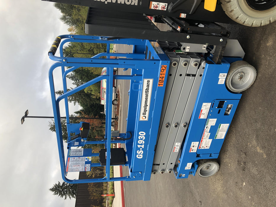 2020 Genie GS-1930 Standard Machine, 800W Inverter