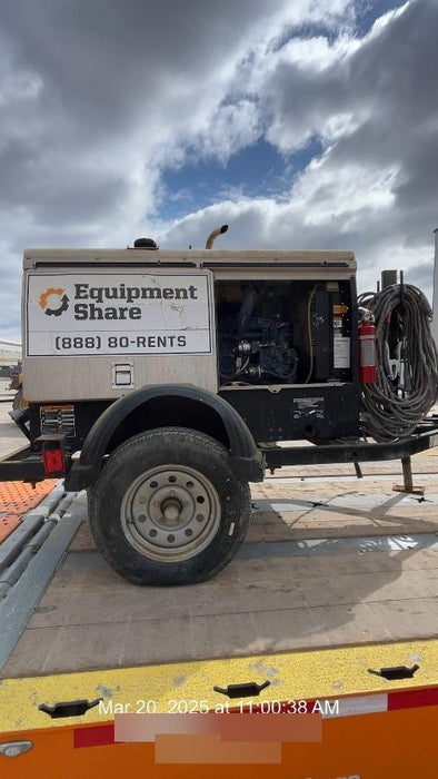 2019 Lincoln Electric Vantage 322 Welder Ready-Pak 3, Two wheel trailer, Fender and Light kit, Cable Rack