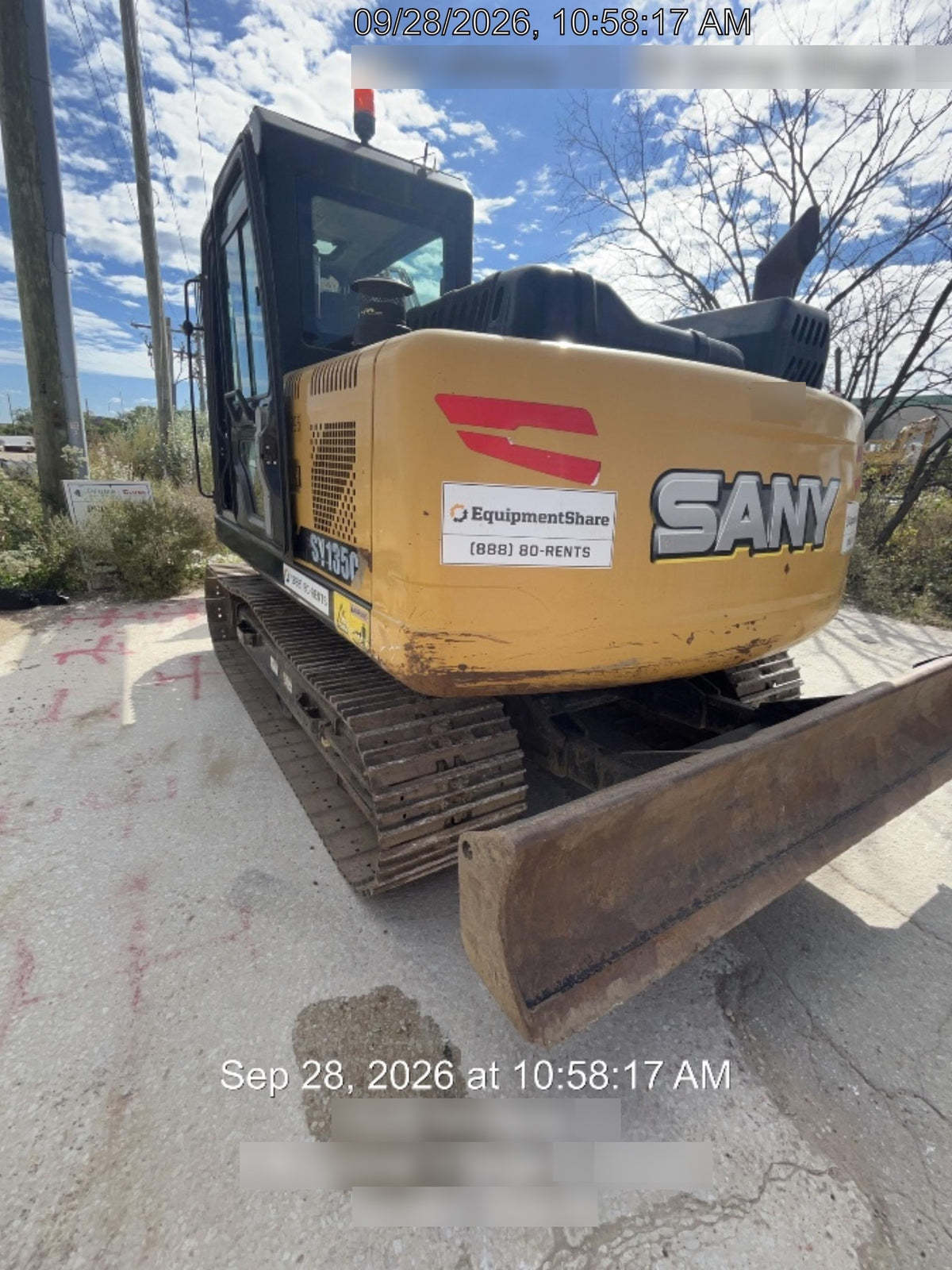 2019 SANY SY135C