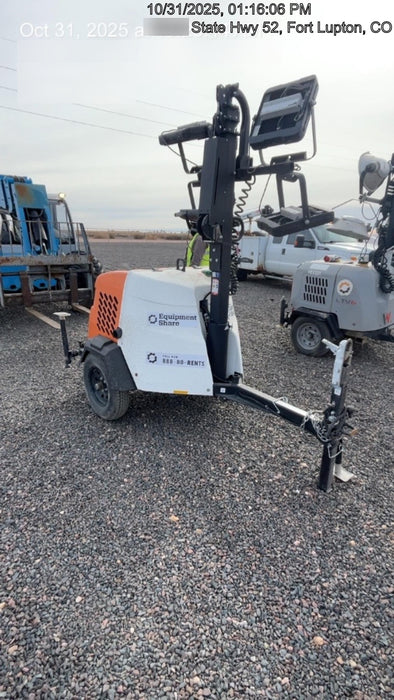 2023 Generac MLT2 Diesel, Flex Switch 120V Input, Powerzone Controller, 
(4) 320W LED Lights, 4kW Generator, 39.9 Gal Fuel Tank, 2" Ball, T3