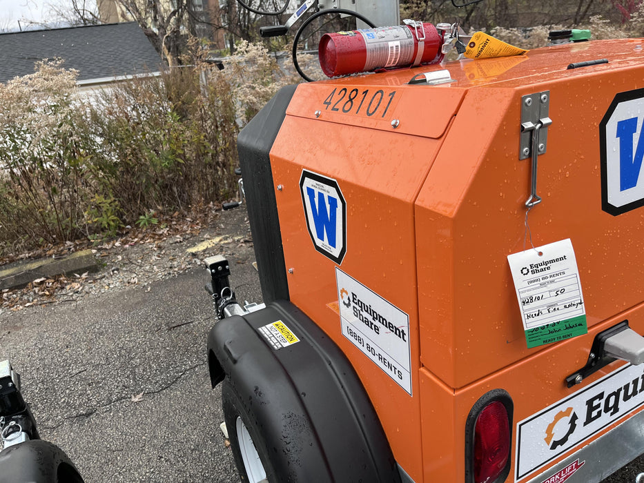 2024 Wanco WLTT-4MM4K Diesel, Deep Sea Controller, Shore Power Plug, Auto Start, (4) 350W LED Floodlights, 4kW Generator, 60 Gal Fuel Tank, 2" Ball, T3