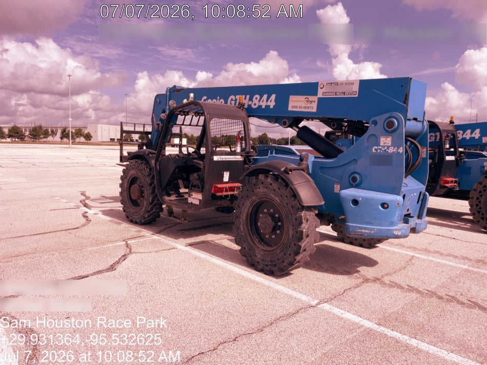 2018 Genie GTH-844 Genie GTH-844, Solid Tires, 60" carriage/forks, Open ROPS, Work Lights