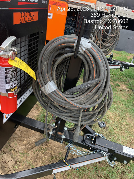 2022 Lincoln Electric LE400 Kubota V1505, Trlr, Cable Rack, Light Kit, ES Decals, T3