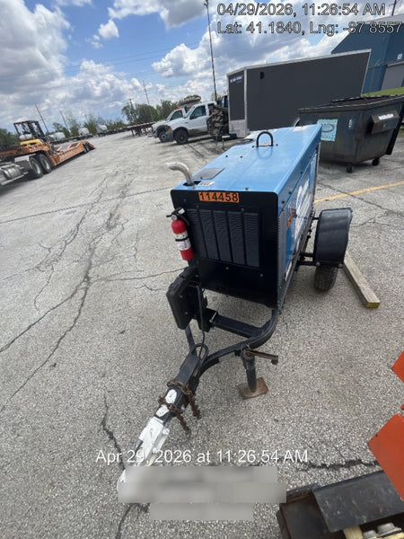 2020 Miller Electric BIG BLUE 400 Trailer Mounted Welder