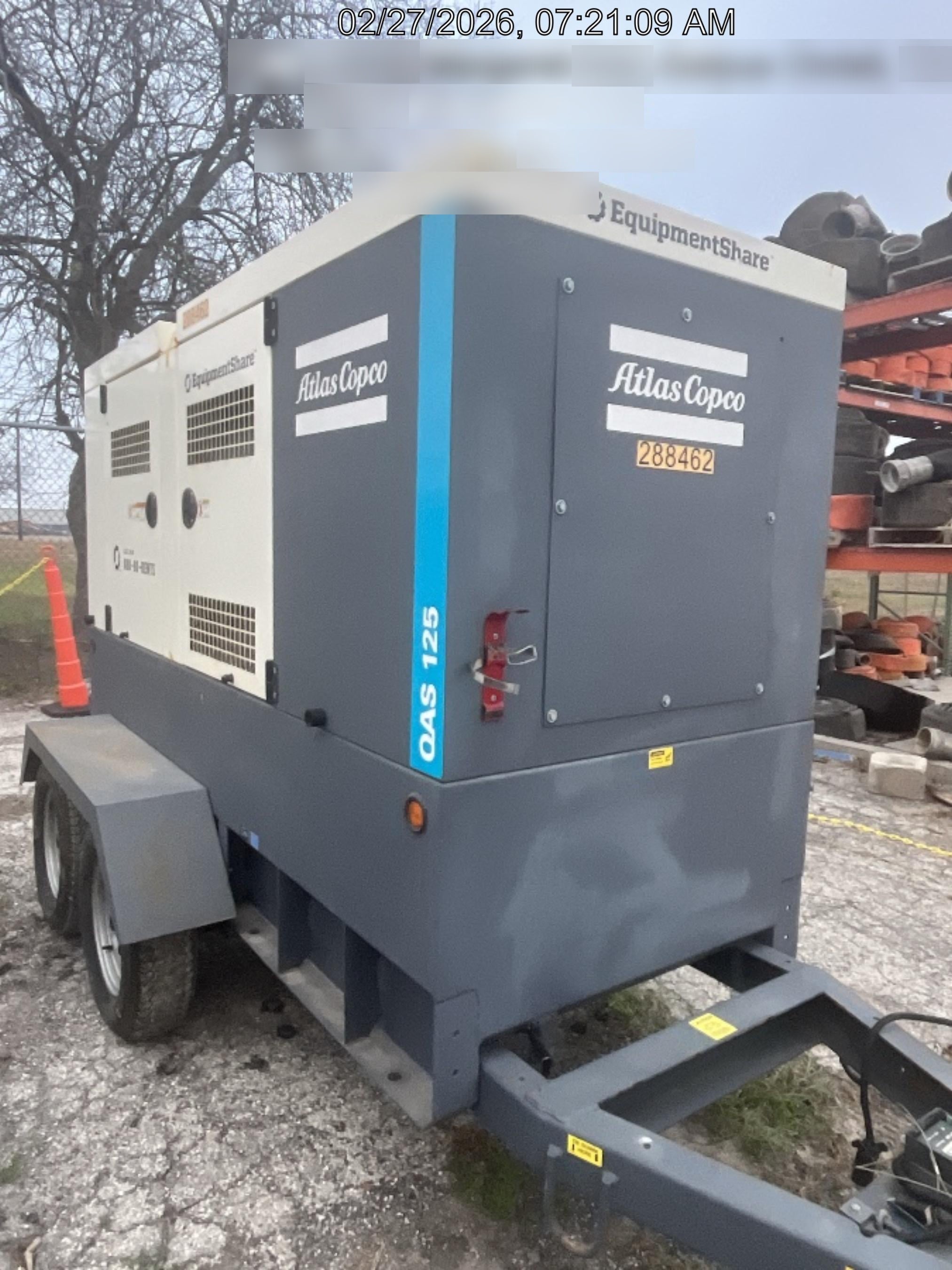 2023 ATLAS COPCO QAS 125