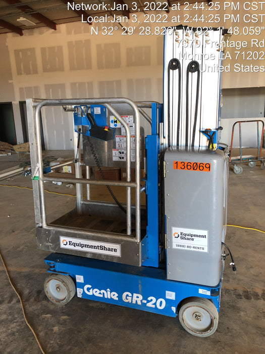 2021 GENIE GR-20