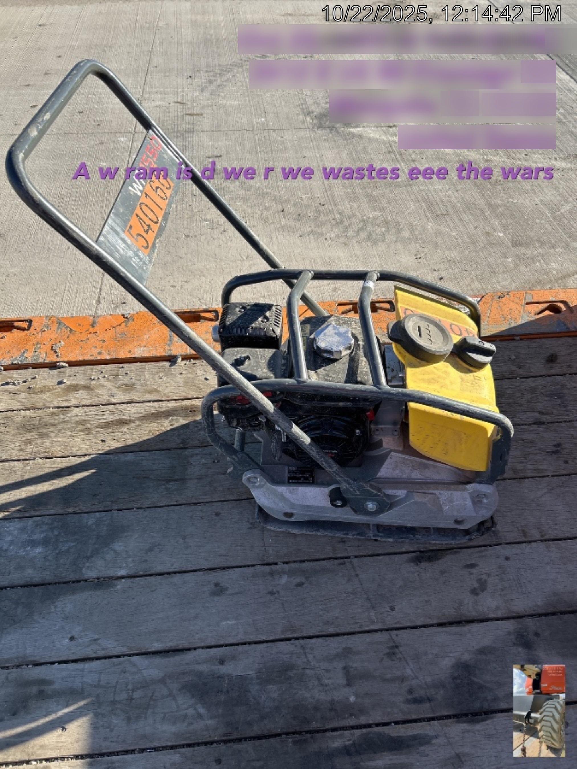 2025 WACKER NEUSON WP1550AW