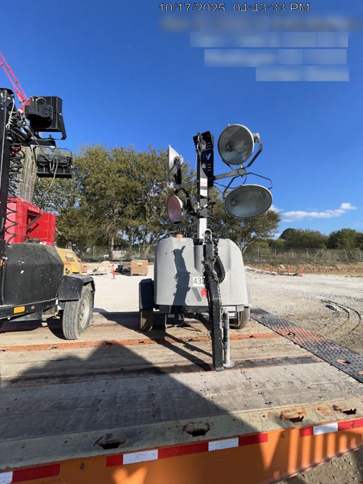 2019 Wacker Neuson LTV6L-MH Wacker Neuson LTV6L Mobile Light Tower w/Fuel Level Sensor Installed