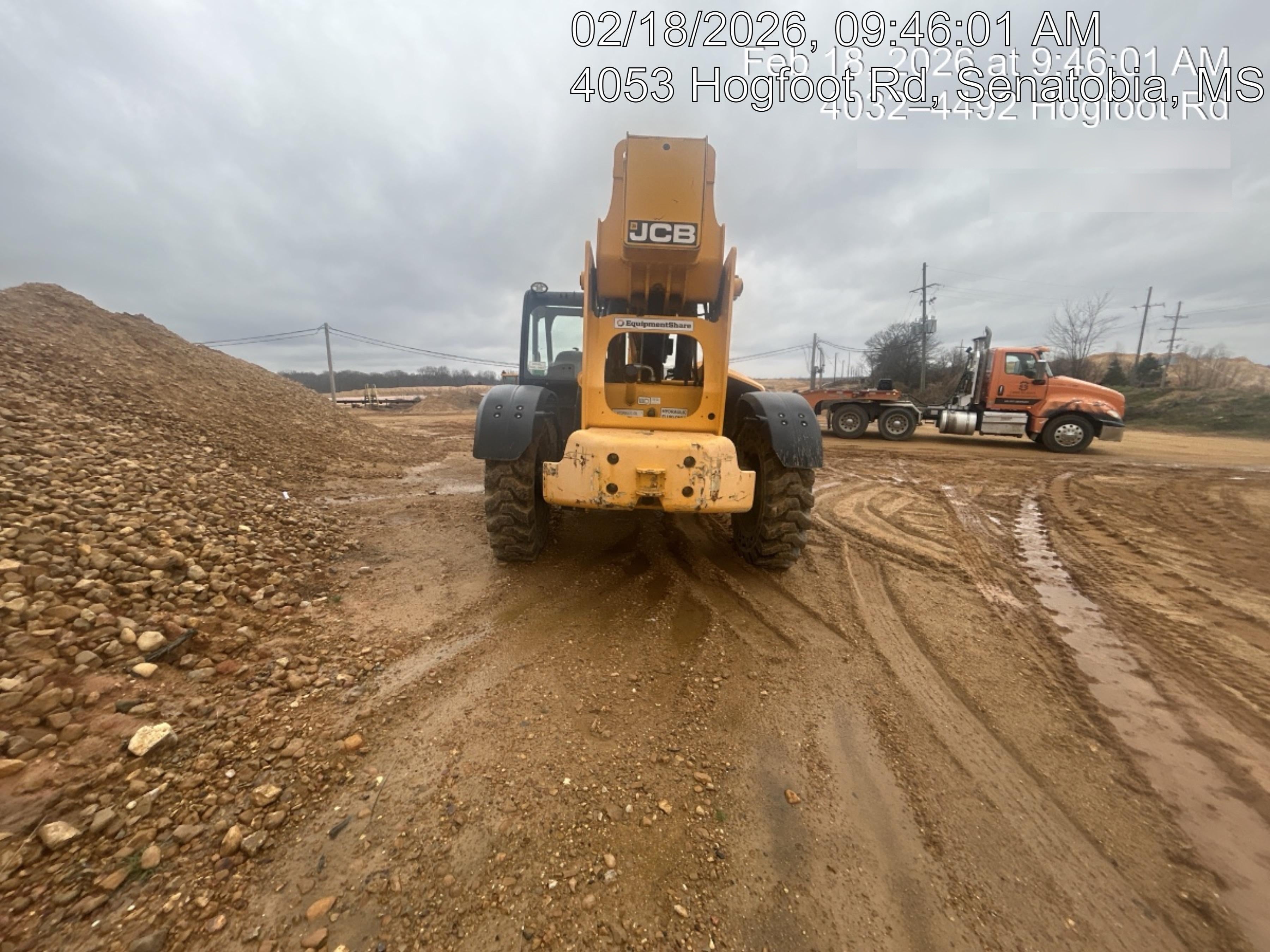 2019 JCB 512-56 Canopy, 109 HP, Solid Tires, STD Worklight, Beacon, Aux Hydraulics, Lifting Eye, Back up Alarm w/66" Carriage/60" Forks