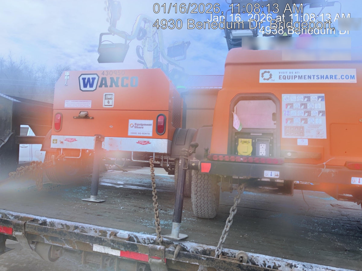 2023 Generac MLT2 Diesel, Flex Switch 120V Input, Powerzone Controller, (4) 320W LED Lights, 4kW Generator, 39.9 Gal Fuel Tank, 2" Ball, T3