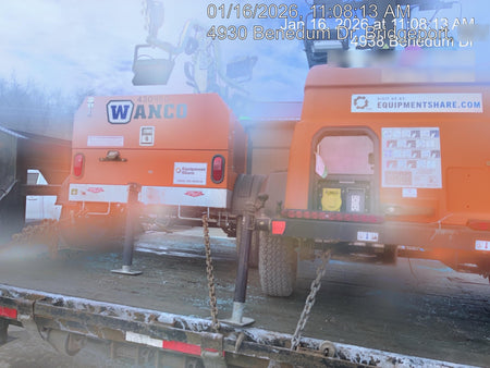 2023 Generac MLT2 Diesel, Flex Switch 120V Input, Powerzone Controller, (4) 320W LED Lights, 4kW Generator, 39.9 Gal Fuel Tank, 2" Ball, T3