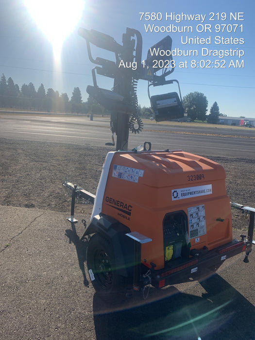 2023 Generac MLT2 Diesel, Flex Switch 120V Input, Powerzone Controller, (4) 320W LED Lights, 4kW Generator, 39.9 Gal Fuel Tank, 2" Ball, T3