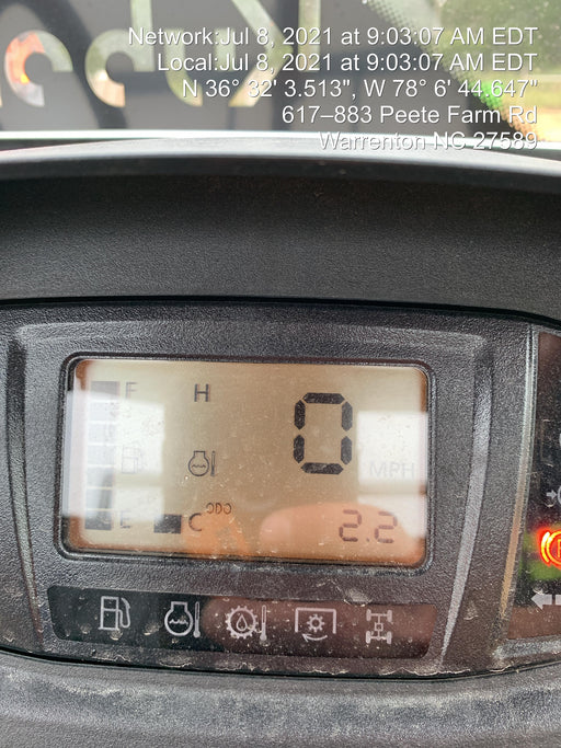 2021 Kubota RTV-X1140W-H Plastic Canopy, Windshield Acrylic Clear, LED Strobe Light, Wire Harness Kit, Back up Alarm