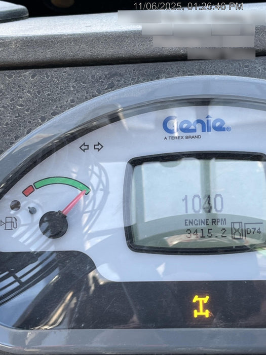 2018 Genie GTH-844 Genie GTH-844 w/Enclosed Cab w/HVAC, Work Lights, Solid Tires, Beacon, 60" Carriage and Forks