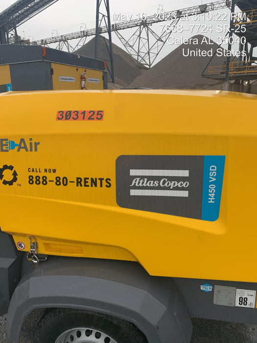2023 ATLAS COPCO E-AIR H450