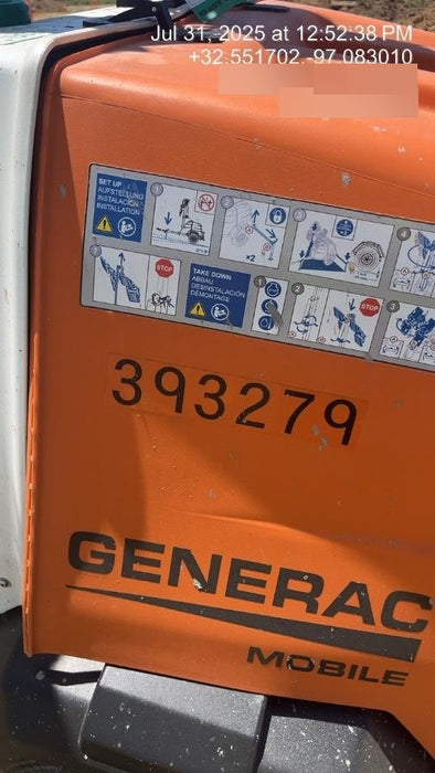 2024 Generac MLT2 Diesel, Flex Switch 120V Input, Powerzone Controller, 
(4) 320W LED Lights, 4kW Generator, 39.9 Gal Fuel Tank, 2" Ball, T3