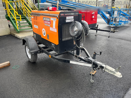 2021 Lincoln Electric Vantage 322 Vantage 322 Ready Pak 3 w/ Decals, ORANGE (includes trailer, cable rack, fender light kit) NO Telematics
