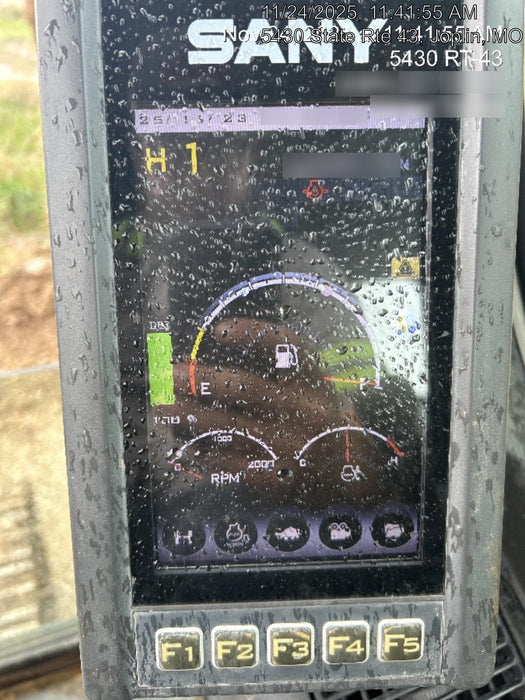 Sany SY265C Sany SY265 Tier 4 - Cab, Hydraulic  QC, 24" HD Bucket - Tooth, 36" HD Bucket - Tooth, 48" HD Bucket - Tooth, Hydraulic Thumb