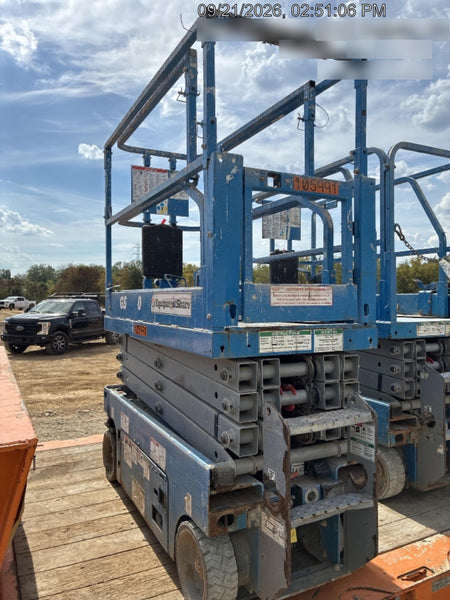 2020 Genie GS-1930 Solid Non Marking Tires, Beacon, Folding rails with half height swing gate