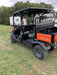 2021 Kubota RTV-X1140W-H Plastic Canopy, Windshield Acrylic Clear, LED Strobe Light, Wire Harness Kit, Back up Alarm