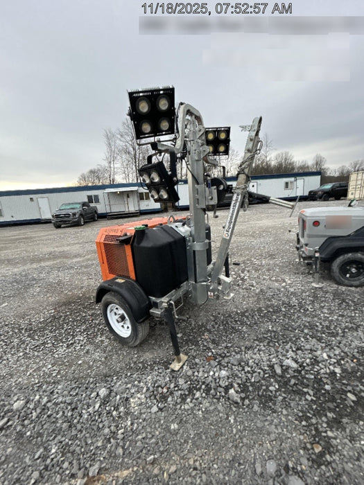 2024 Wanco WLTT-4MM4K Diesel, Deep Sea Controller, Shore Power Plug, Auto Start, (4) 350W LED Floodlights, 4kW Generator, 60 Gal Fuel Tank, 2" Ball, T3