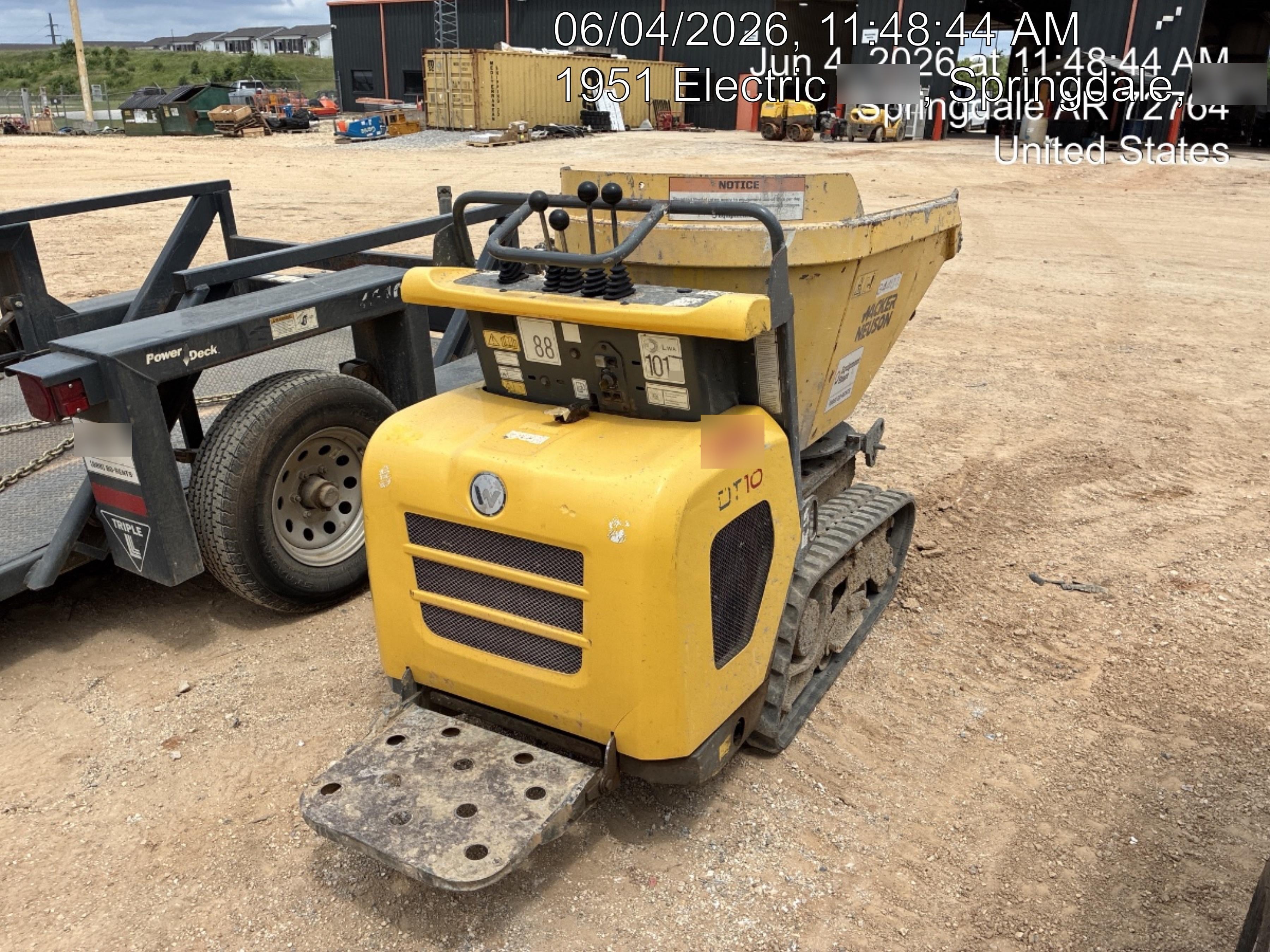 2019 WACKER NEUSON DT10