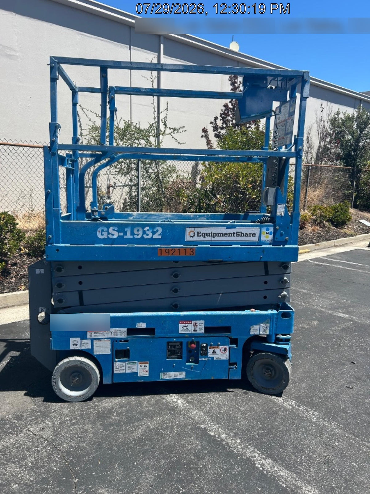 2021 GENIE GS-1932
