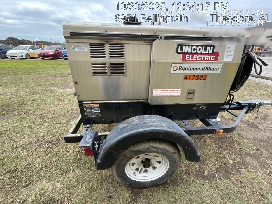 2024 Lincoln Electric LE400 Kubota V1505, Trlr, Cable Rack, Light Kit, ES Decals, T3