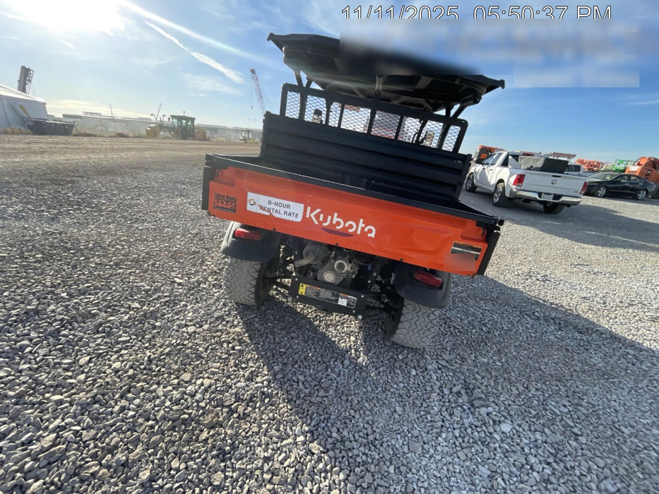 2020 Kubota RTV-X1140 CANOPY,STROBE,BACK UP ALARM,WINDSHIELD, FIRE EXT