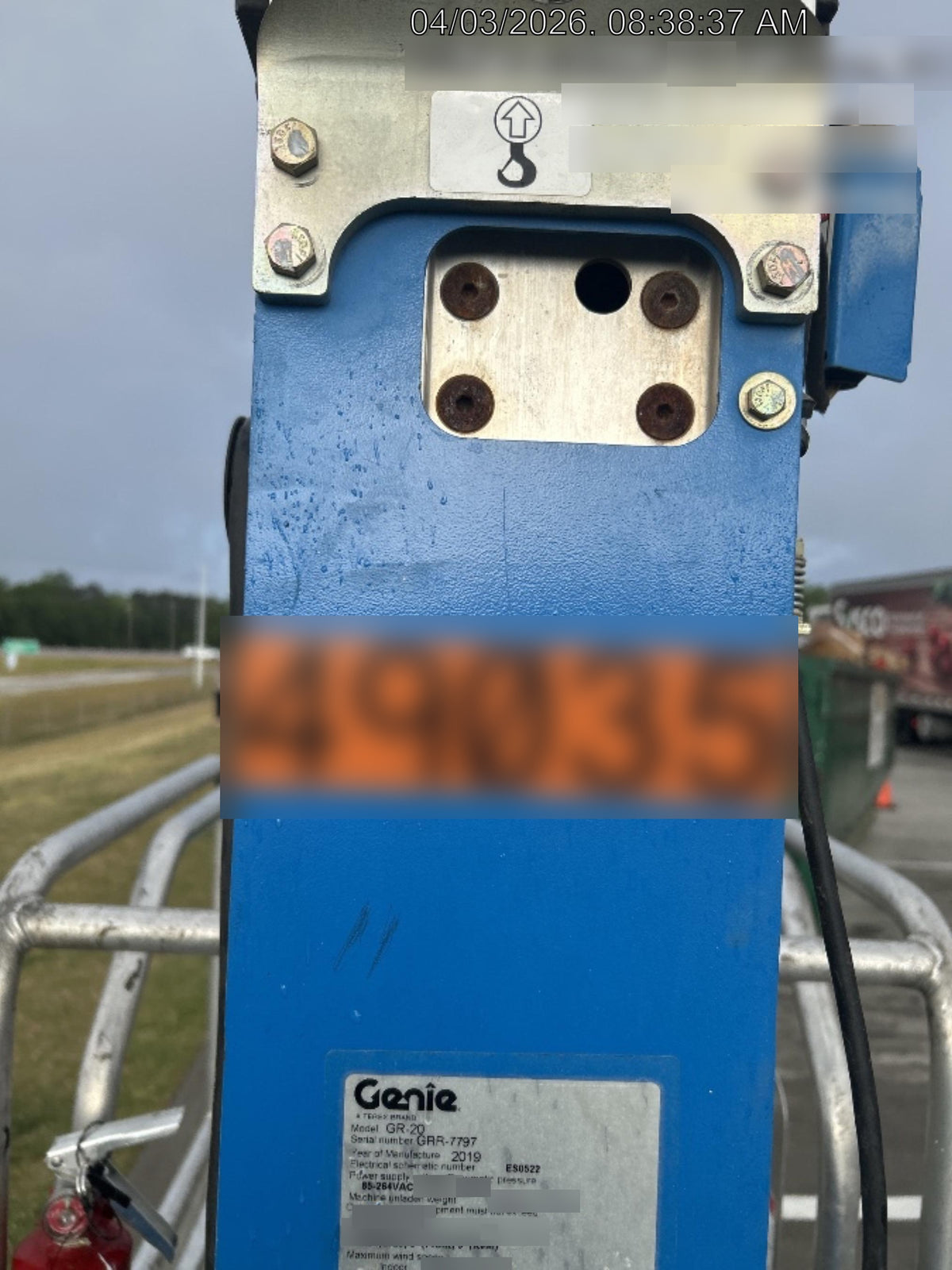 2019 GENIE GR-20
