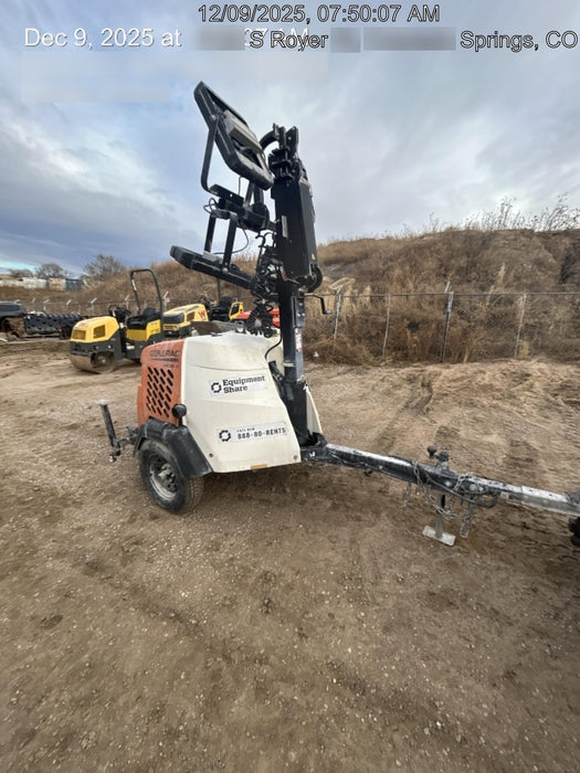 2023 Generac MLT2 Diesel, Flex Switch 120V Input, Powerzone Controller, 
(4) 320W LED Lights, 4kW Generator, 39.9 Gal Fuel Tank, 2" Ball, T3