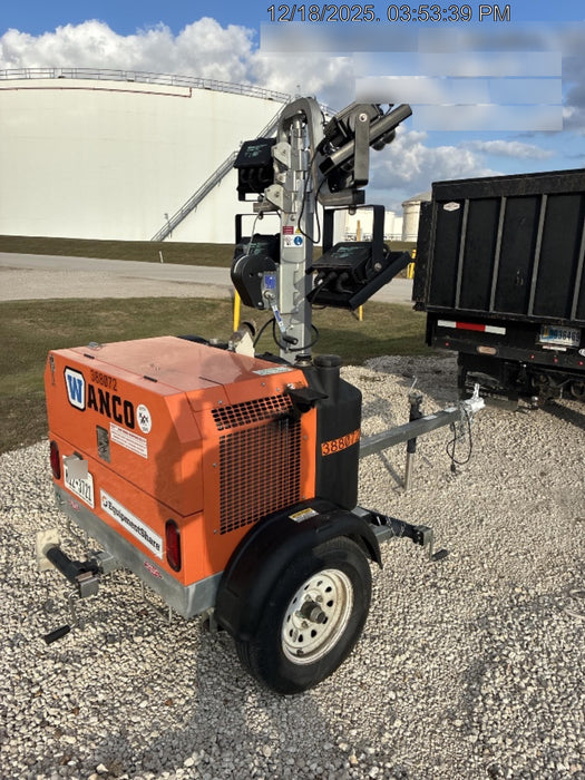 2024 Wanco WLTT-4MM4K Diesel, Deep Sea Controller, Shore Power Plug, Auto Start, (4) 350W LED Floodlights, 4kW Generator, 60 Gal Fuel Tank, 2" Ball, T3